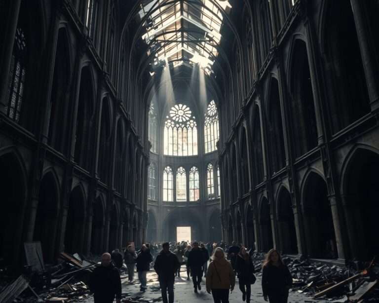 notre-dame zwiedzanie po pożarze