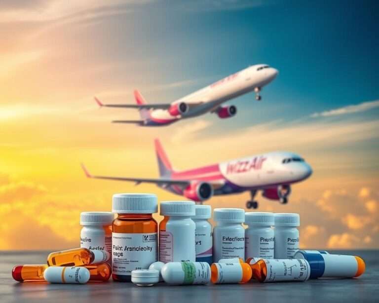 jak przewozić leki w samolocie wizzair