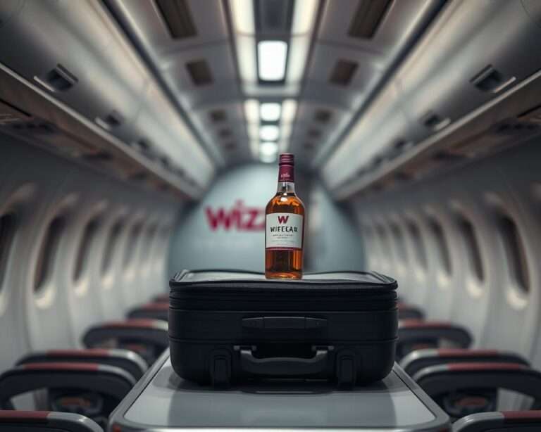 czy można przewozić alkohol w bagażu podręcznym wizzair