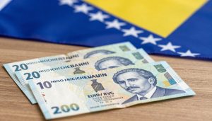 Bośnia i Hercegowina waluta - banknoty marki bośniackiej