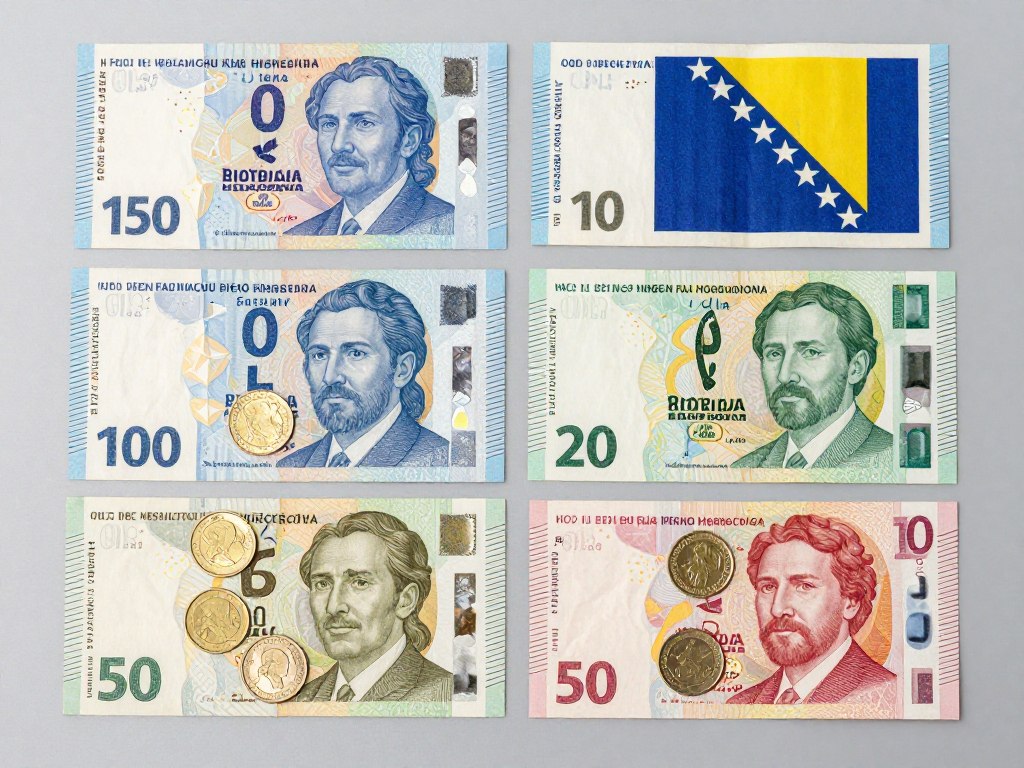 Jaka waluta w Bośni i Hercegowinie - monety i banknoty BAM