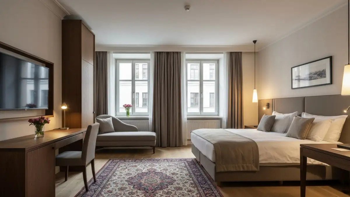 Elegantnychędny hotel butikowy z unikalnym designem i przytulną atmosferą w Polsce