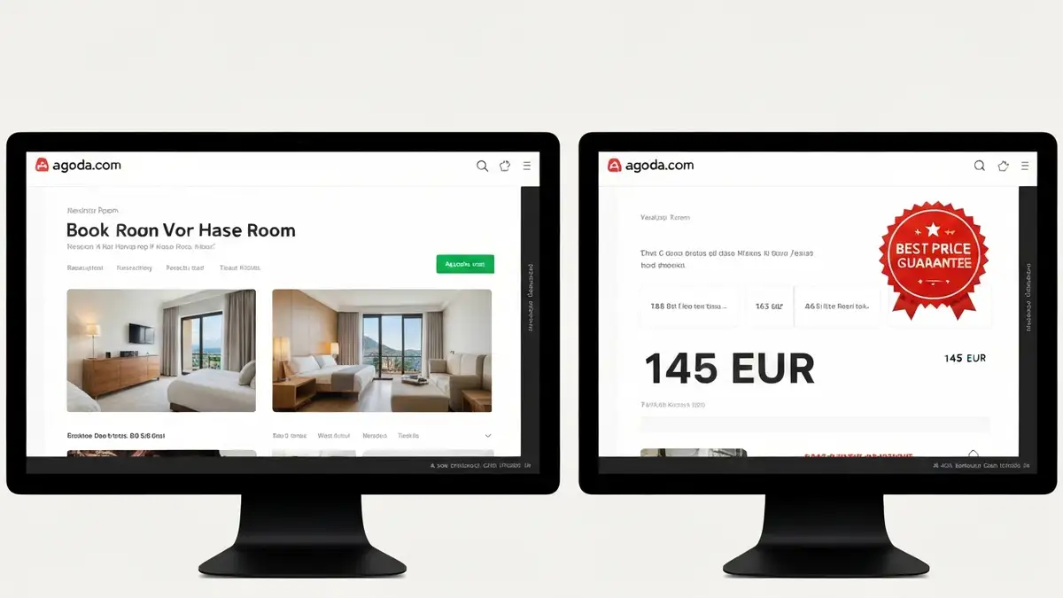 Porównanie Booking.com i bezpośredniej rezerwacji hotelu - tabela cen i warunków