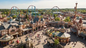 Phantasialand niemiecki park rozrywki z fantastycznymi atrakcjami i kolorowymi strefami tematycznymi