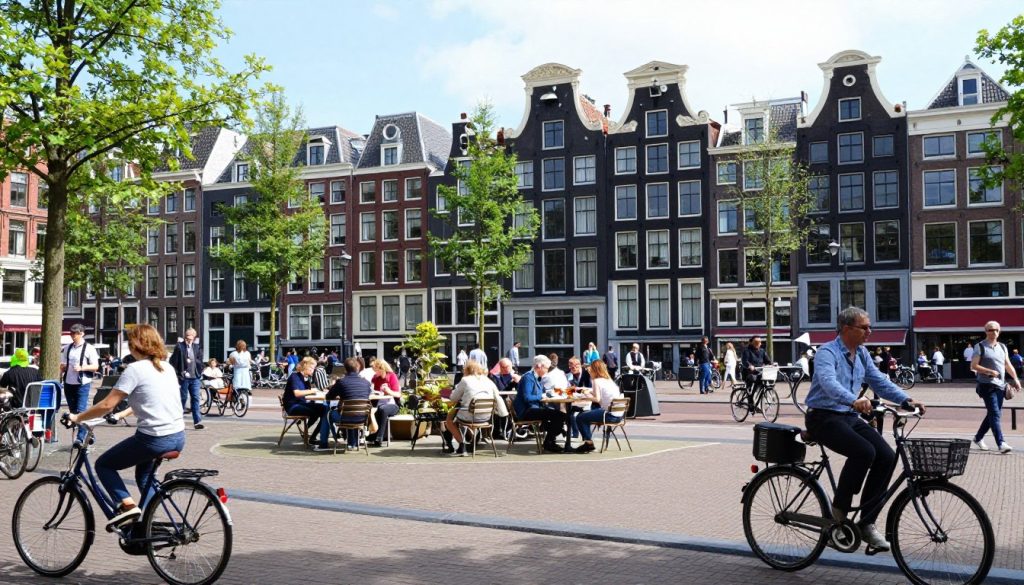czy amsterdam jest bezpieczny centrum miasta