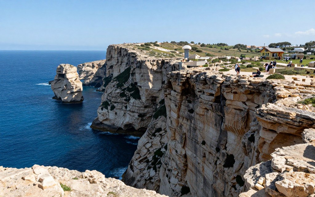 Malta wakacje klify Dingli punkt widokowy Malta wakacje klify Dingli punkt widokowy
