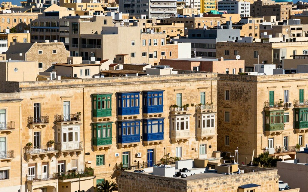 Malta wakacje osiedle mieszkaniowe zabudowa Malta wakacje osiedle mieszkaniowe zabudowa