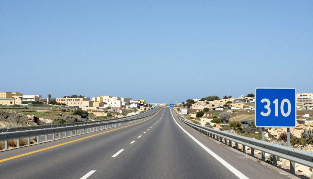 Malta wakacje pomiar długość droga autostrada Malta wakacje pomiar długość droga autostrada